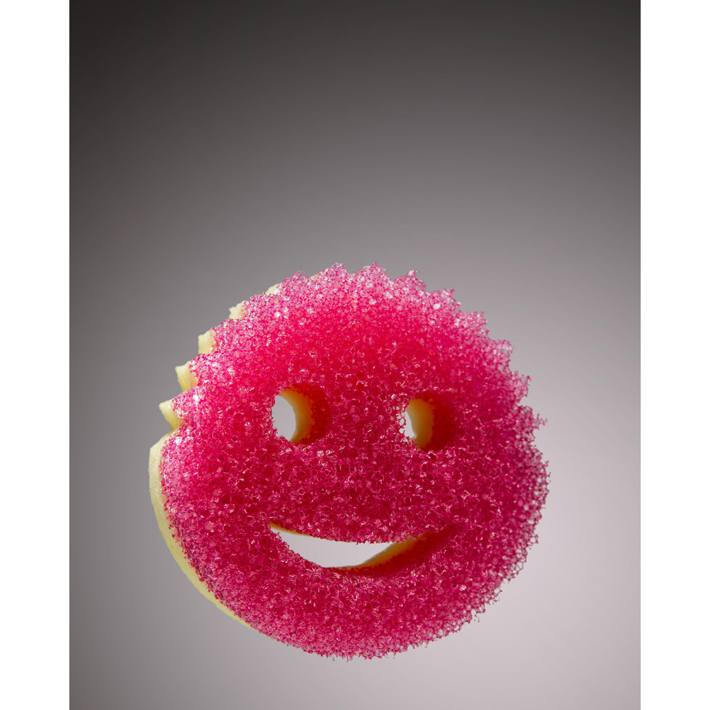Губки кухонні Scrub Daddy Scrub Mommy Рожево-фіолетова 1 шт. (5060481022040/5060481023900) - зображення 2