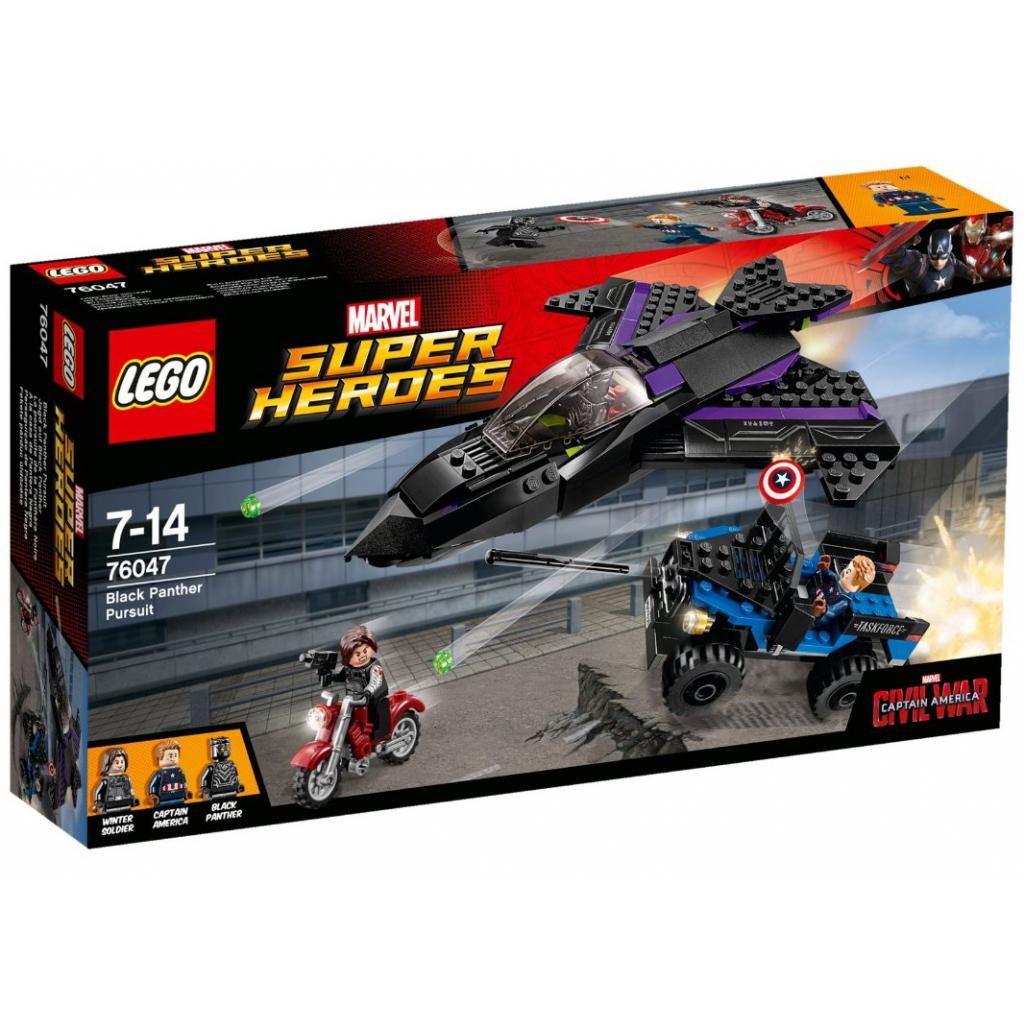 Конструктор LEGO Super Heroes Переслідування Чорної Пантери (76047) - зображення 1