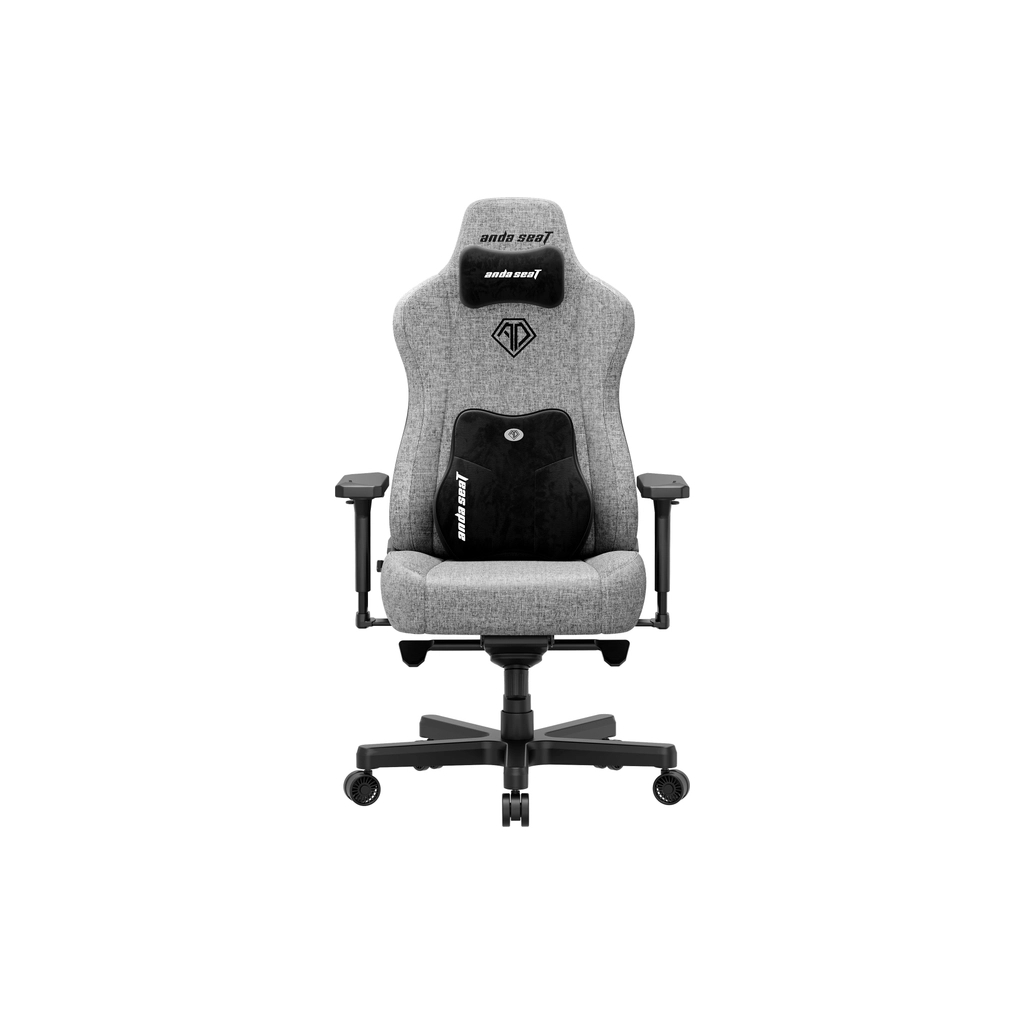 Крісло ігрове Anda Seat Kaiser 3E Fabric Size XL Grey (AD23YC-XL-09-G-CF-G01) - зображення 1