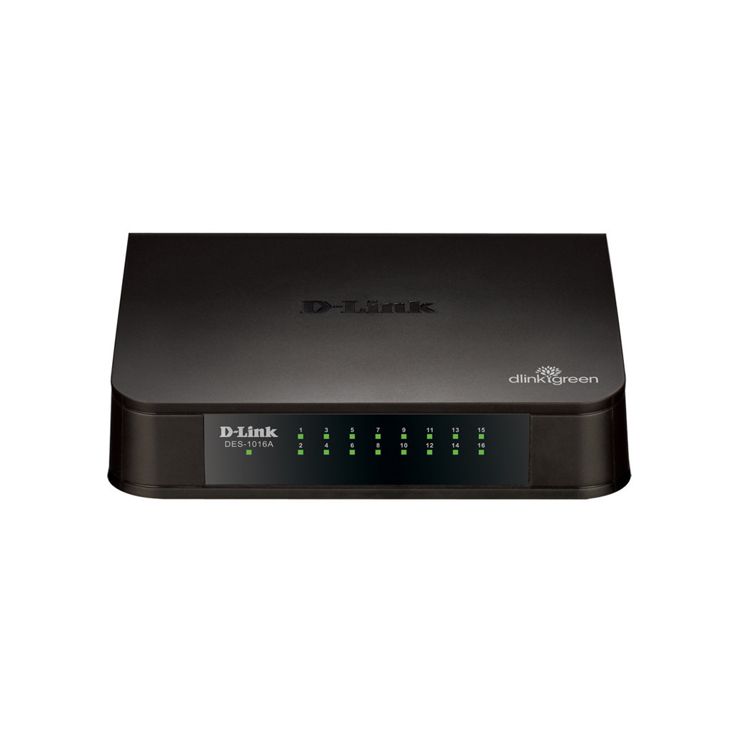 Комутатор мережевий D-Link DES-1016A - зображення 2