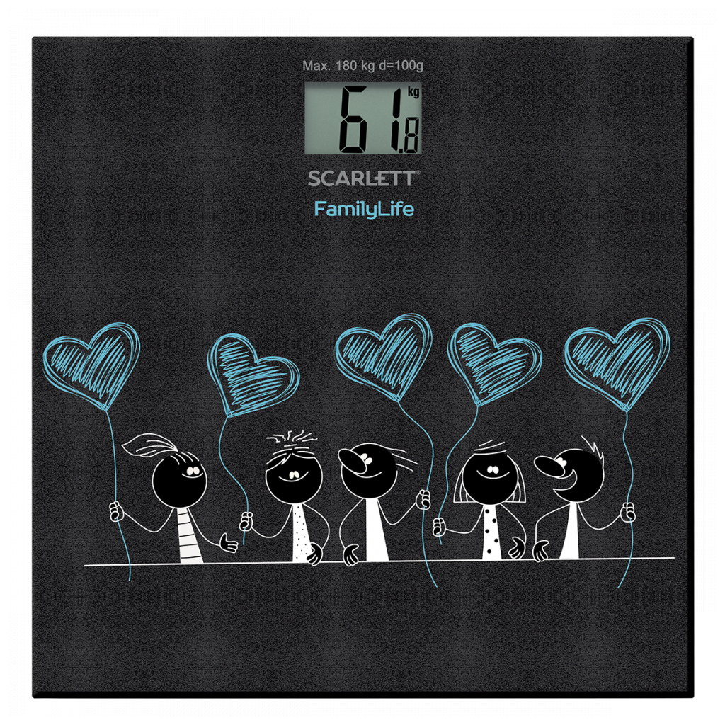 Ваги підлогові Scarlett SC-BS33E019 - зображення 1
