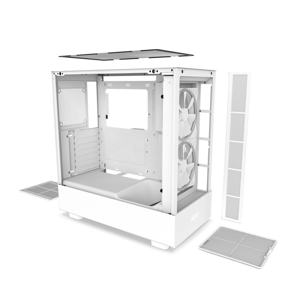 Корпус NZXT H5 Elite Edition White (CC-H51EW-01) - зображення 6