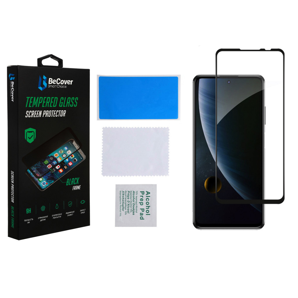 Скло захисне BeCover ZTE Blade V30 Black (706914) - зображення 2