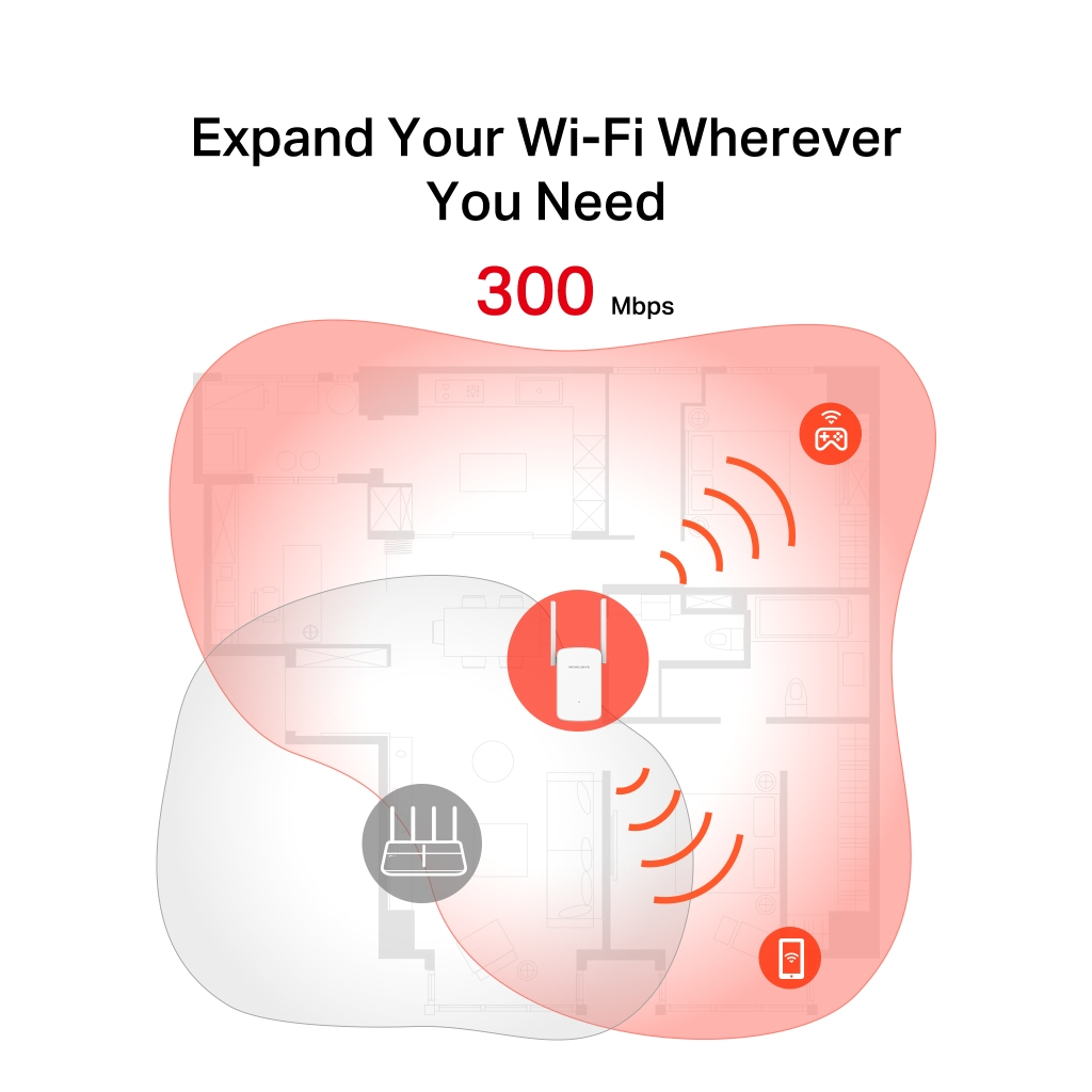 Ретранслятор Mercusys ME12 - изображение 5