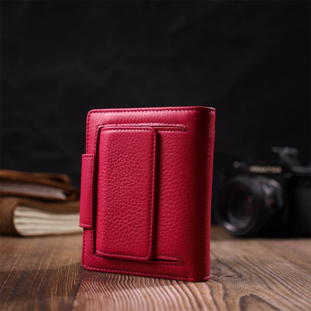 Гаманець Tony Bellucci З натуральної шкіри Фуксія (22063) - зображення 10