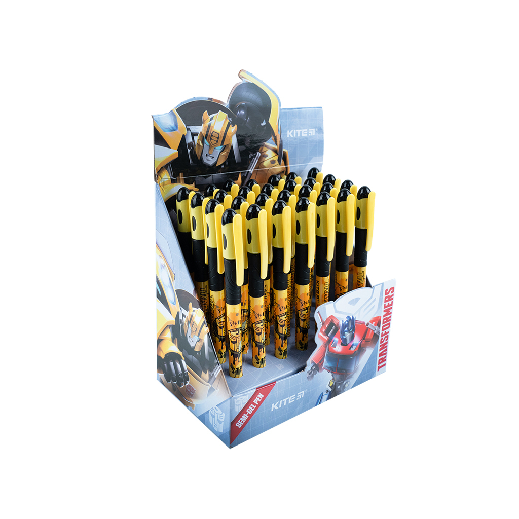 Ручка масляна Kite Transformers, синя (TF23-033) - зображення 2
