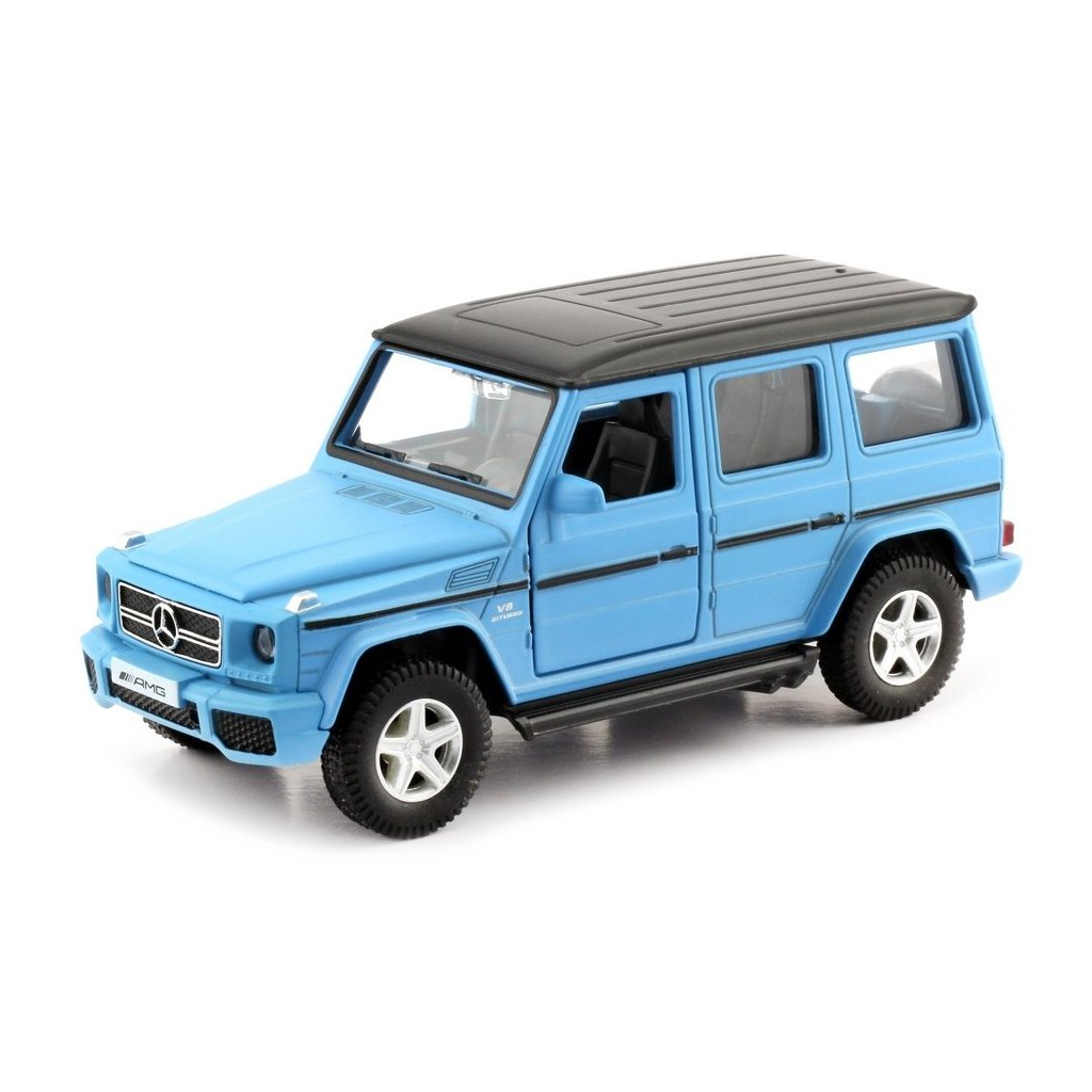 Машина Uni-Fortune Mersedes Benz G63 AMG (матова) блакитна (554991M(E)) - зображення 1