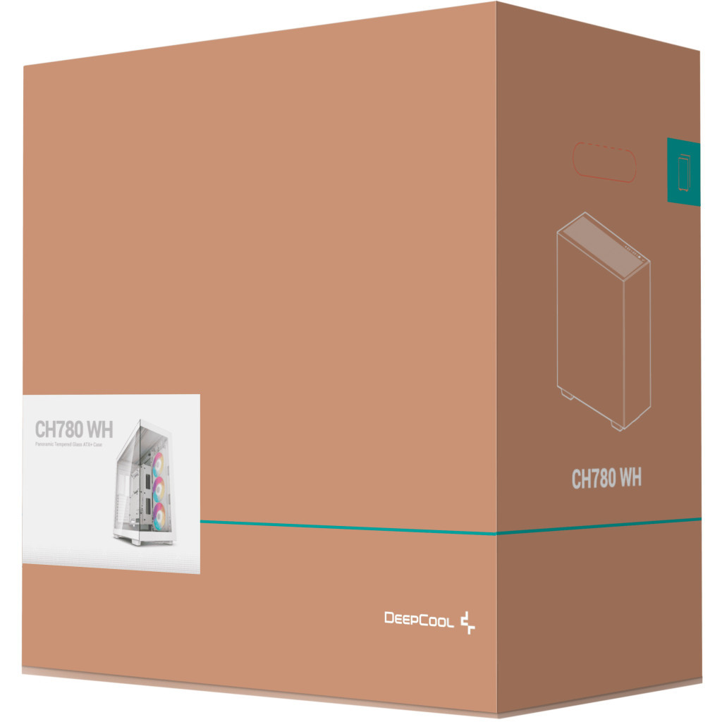 Корпус Deepcool CH780 White (R-CH780-WHADE41-G-1) - зображення 12