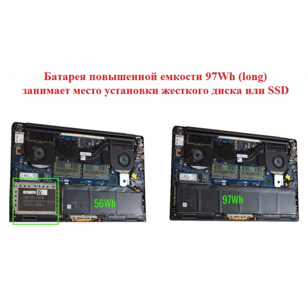 Акумулятор до ноутбука Dell XPS 15-9560 (short) H5H20, 56Wh (4649mAh), 3cell, 11.4V, Li-ion (A47314) - зображення 4