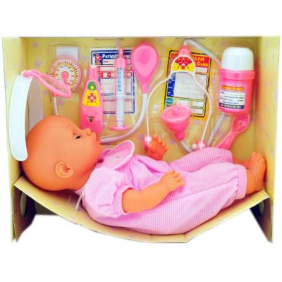 Пупс Lotus Onda с набором доктора, розовый костюм (16188/1-2) - зображення 2