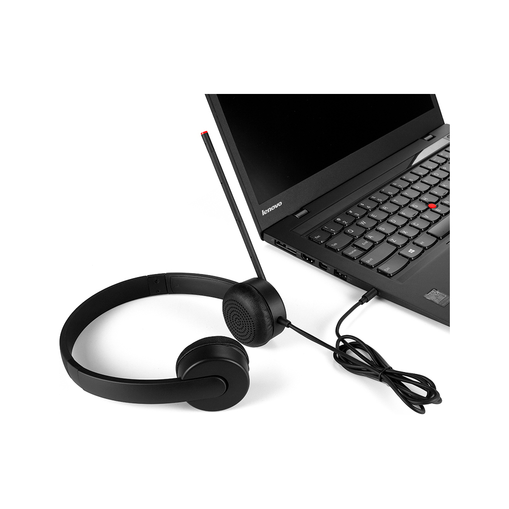 Навушники Lenovo Essential Stereo Headset (4XD0K25030) - зображення 2