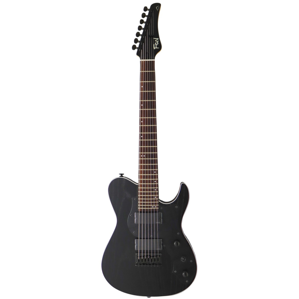 Електрогітара FGN Iliad Dark Evolution Series Open Pore Black (JIL73-ASH-DE-R/OPB) - зображення 1