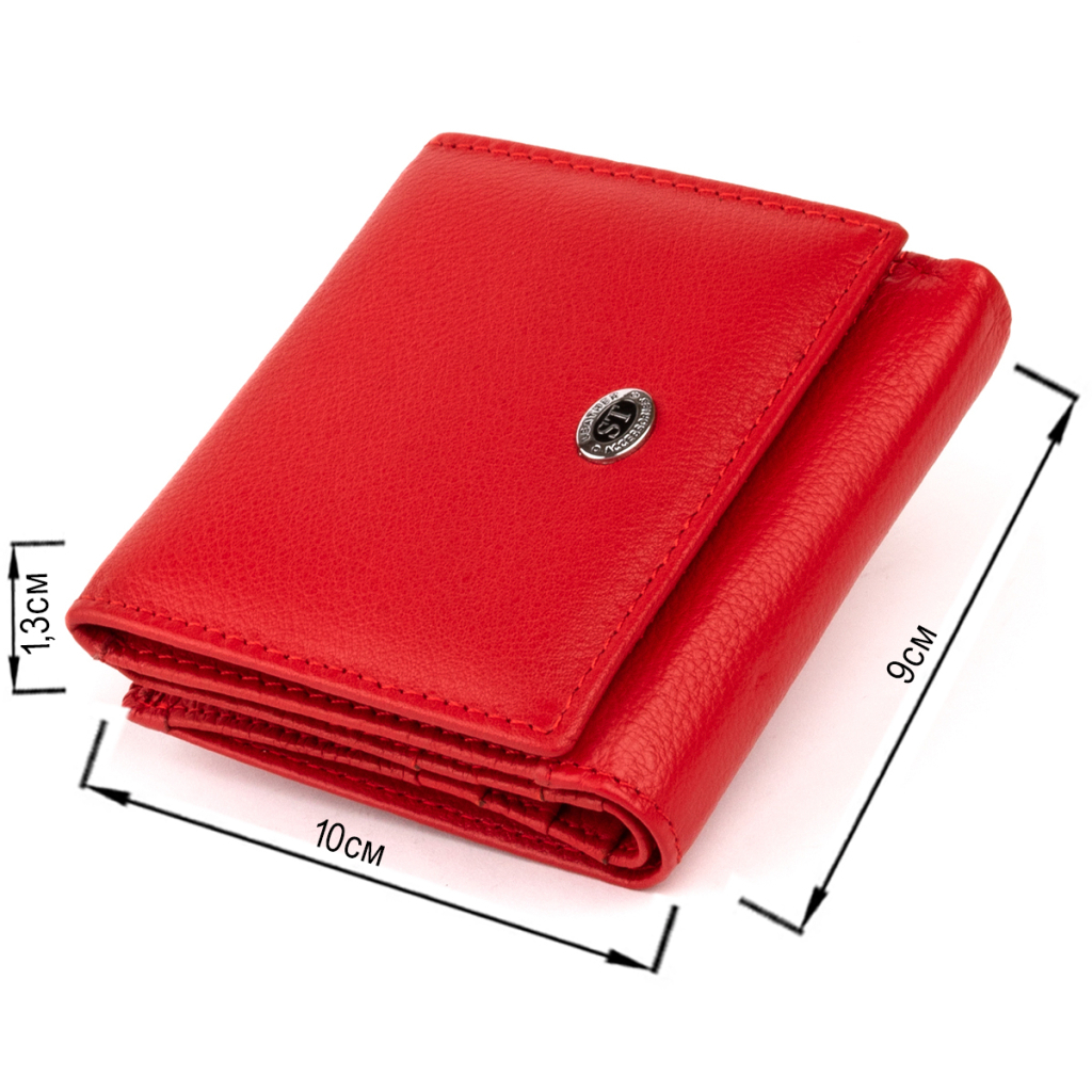 Гаманець ST Leather Червоний (19259) - зображення 3