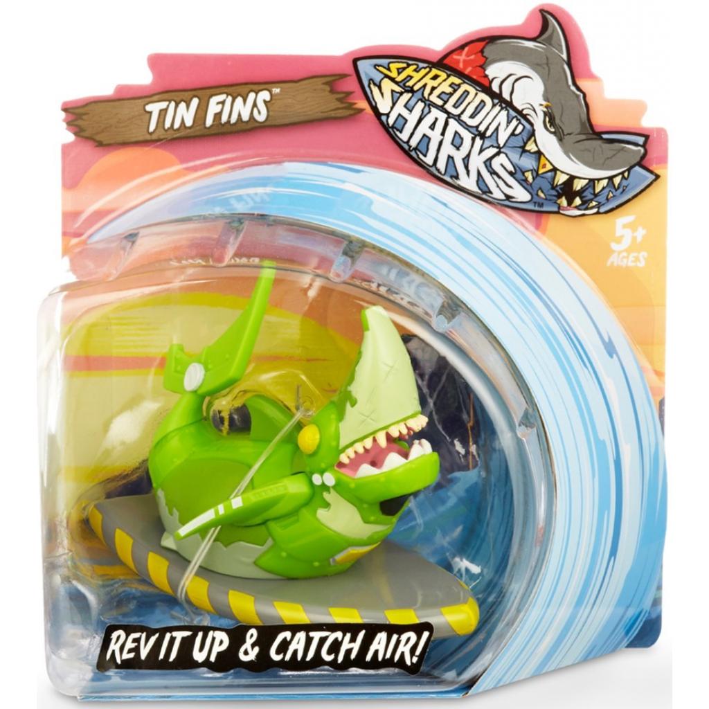 Машина Shreddin' Sharks Фінгерборд з фігуркою Tin Fins (561958) - зображення 1