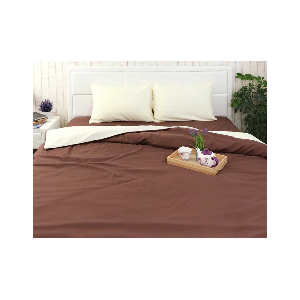 Постільна білизна Руно Мікрофібра євро (845.52Latte_1) - зображення 4