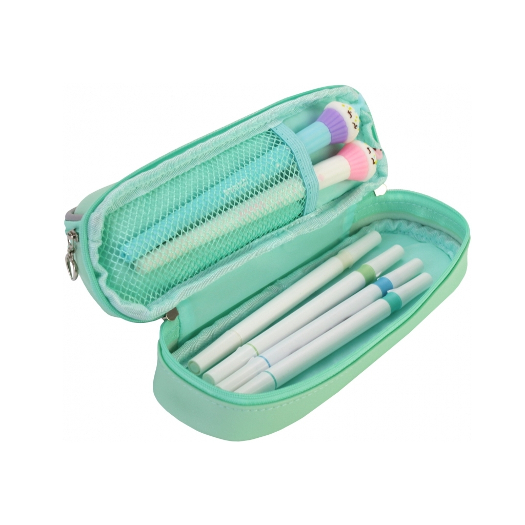 Пенал Cool For School 2 відділення салатовий (CF87217) - зображення 2