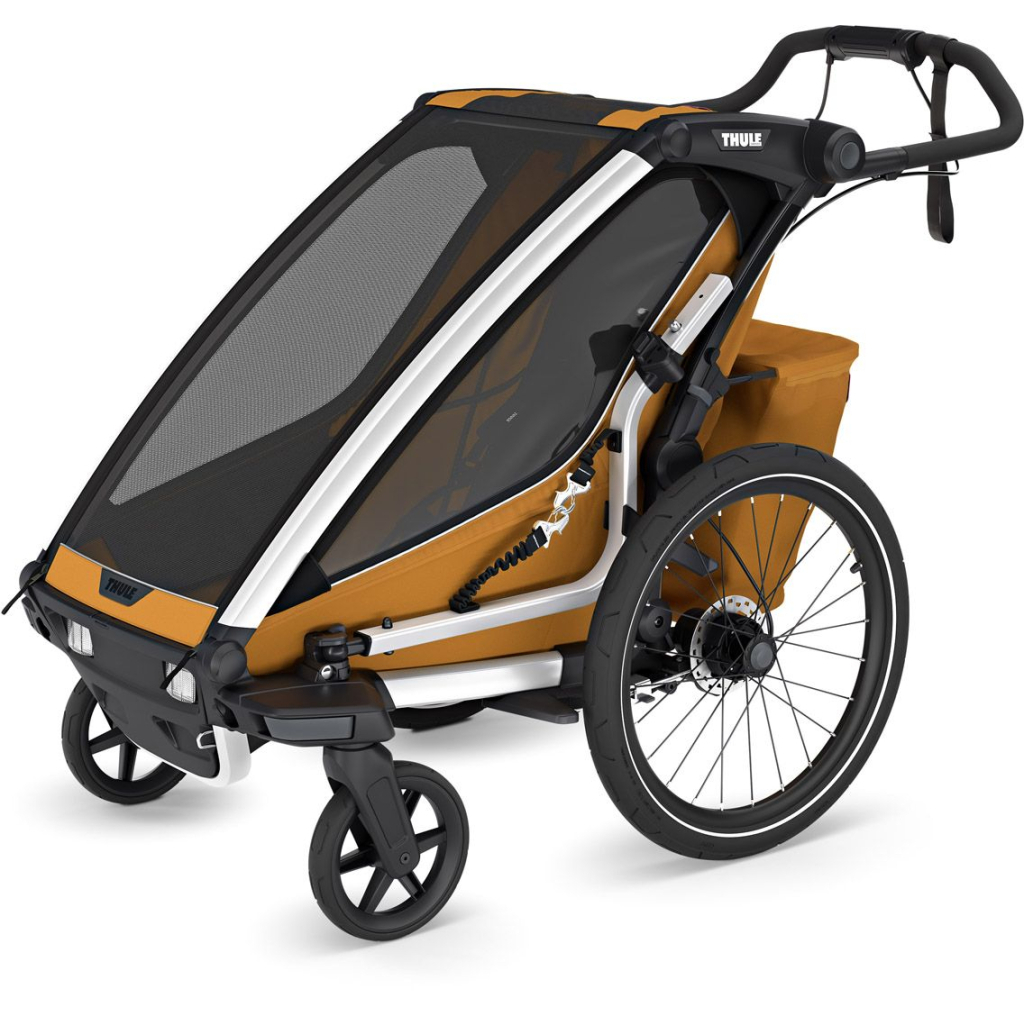 Коляска Thule Chariot Sport 2 Single (Natural Gold) (TH 10201032) - зображення 3