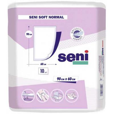 Пелюшки для малюків Seni Soft Normal 90x60 см 30 шт (5900516692575) - зображення 1