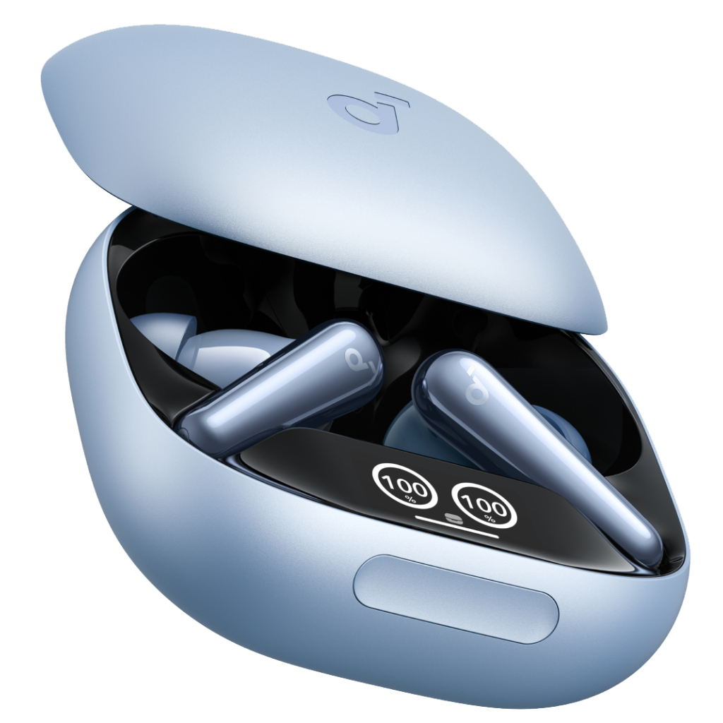 Навушники Anker SoundCore Liberty 4 Pro Blue Matte (A3954G31) - зображення 3