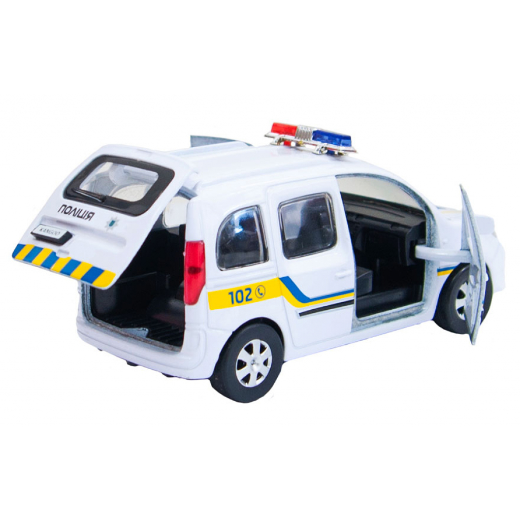 Машина Технопарк Renault Kangoo Поліція України (KANGOO-P(FOB)) - зображення 5