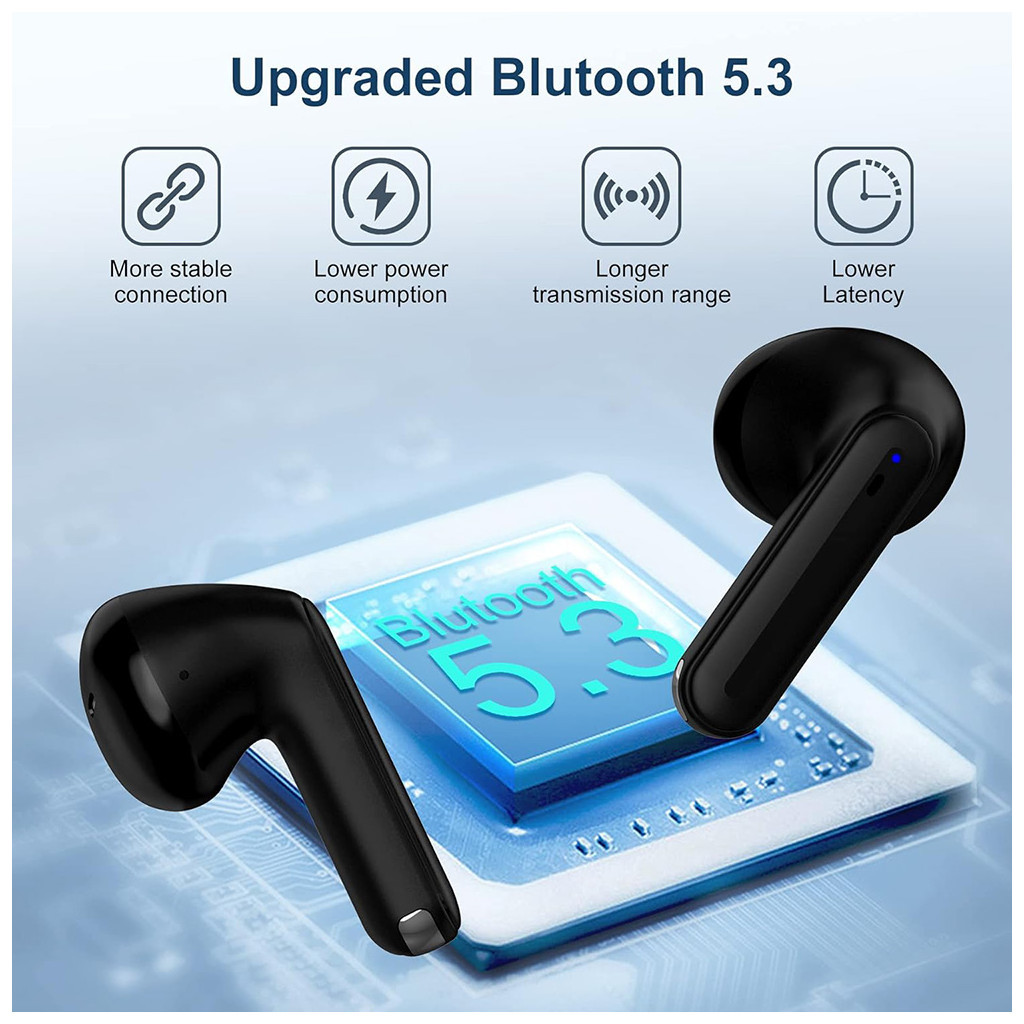 Навушники Blackview AirBuds 7 Black (6931548310235) - зображення 8
