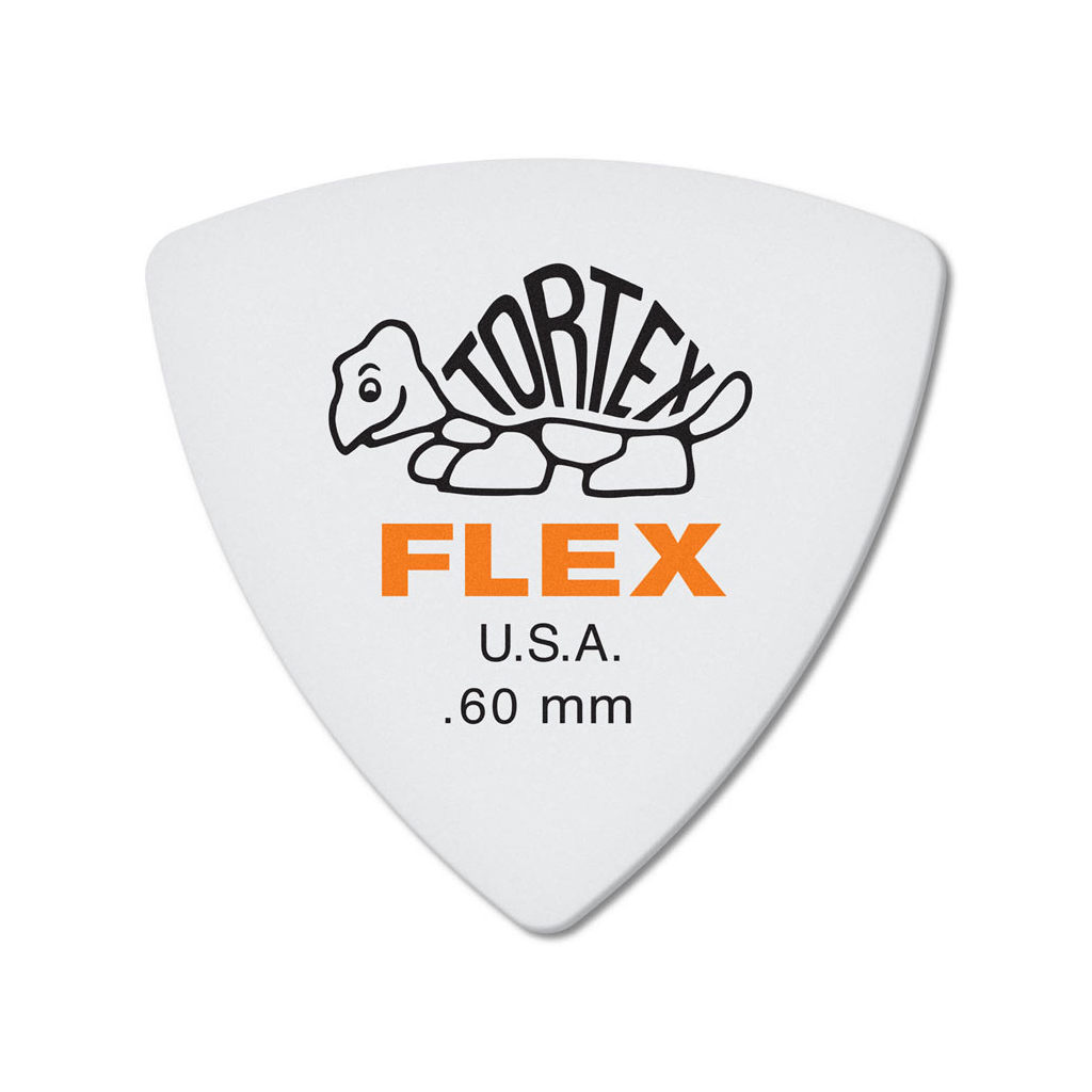 Медіатор Jim Dunlop Tortex Flex Triangle Pick .60mm 6 шт. (456P.60) - зображення 1