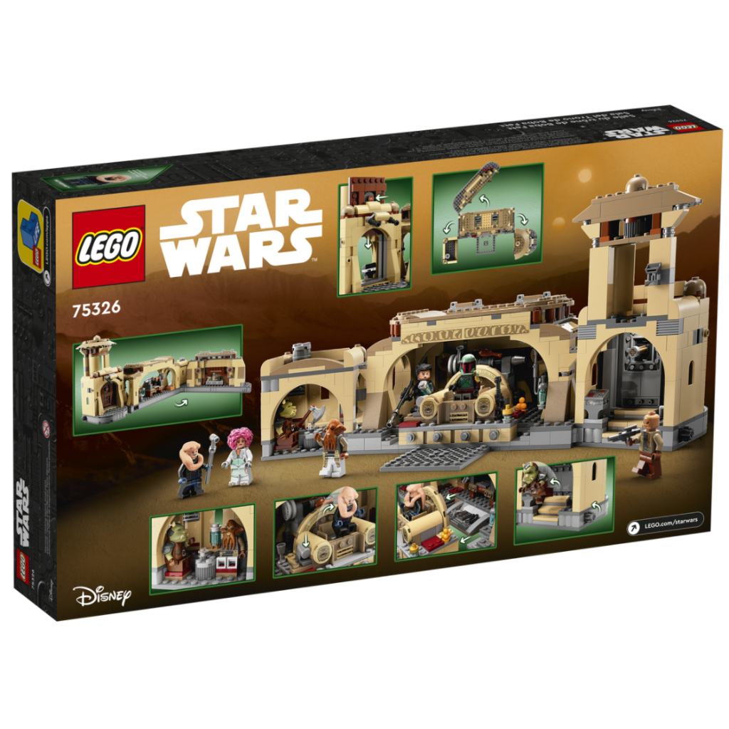 Конструктор LEGO Star Wars Тронна зала Боби Фетта (75326) - зображення 5