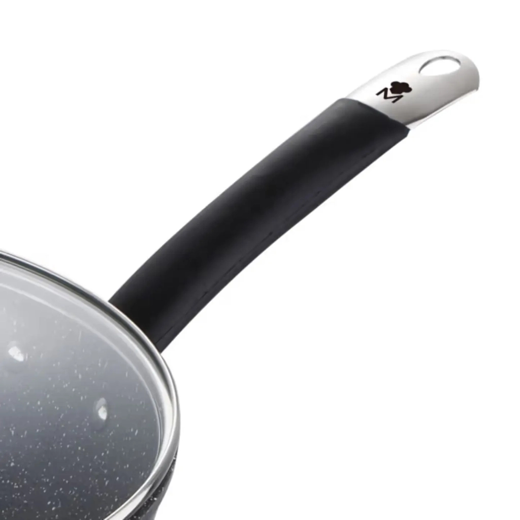 Сковорода MasterPro Home edition, Вок з кришкою, 28 см (BGMP-3289-BK) - зображення 4