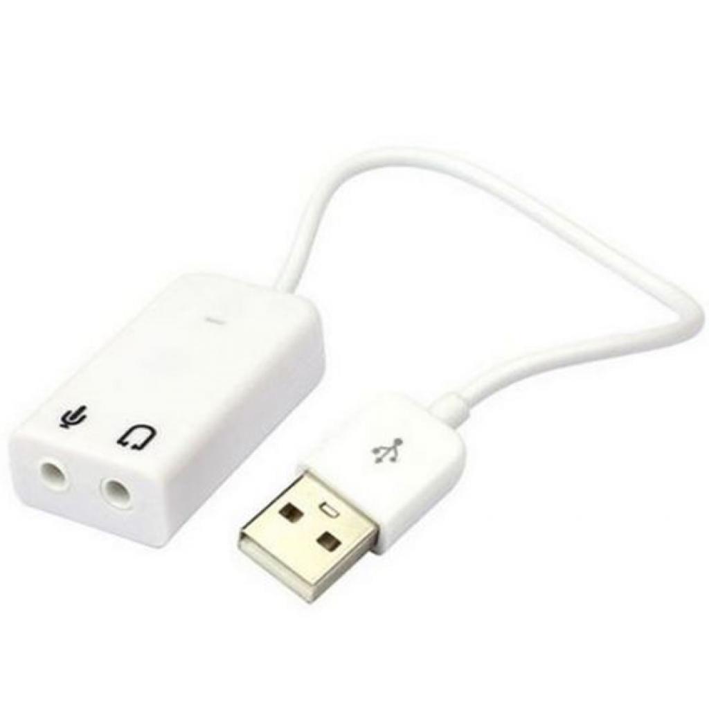 Звукова плата Dynamode USB 8(7.1) каналов 3D RTL (USB-SOUND7-WHITE) - изображение 1