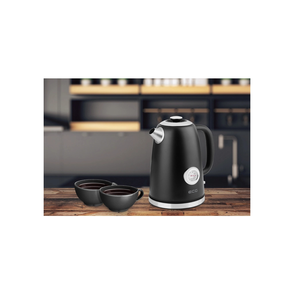 Електрочайник ECG RK 1700 Magnifica Nero - зображення 9