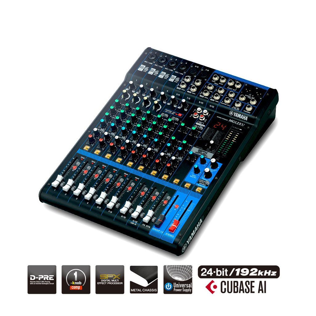 Мікшерний пульт Yamaha MG12XU - изображение 3