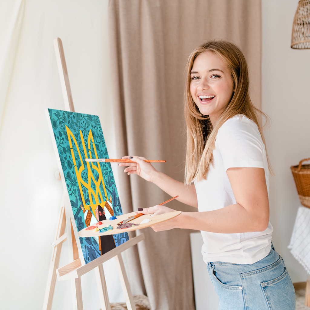 Картина по номерам Orner Україна в обіймах 40x50 см (orner-1732) - зображення 4