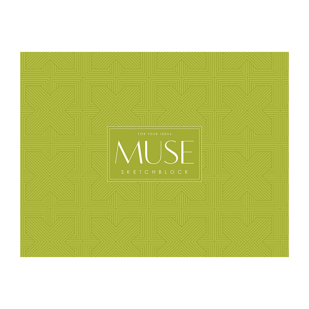 Альбом для малювання Школярик для ескізів, MUSE А4 40 аркушів 100г/м2 (PB-GB-040-031) - зображення 1