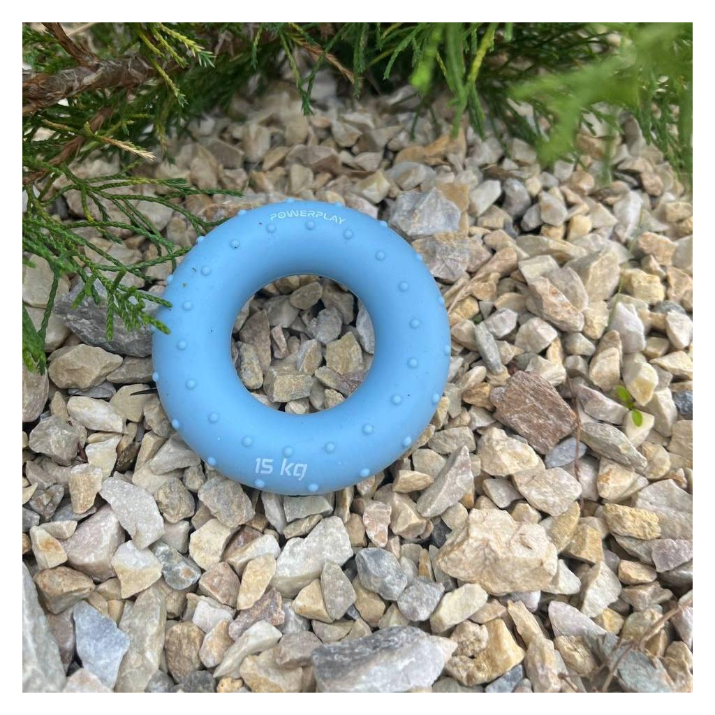 Еспандер PowerPlay PP-4338 Hand Grip Light 15 кг Блакитний (PP_4338_Blue_15kg) - зображення 9