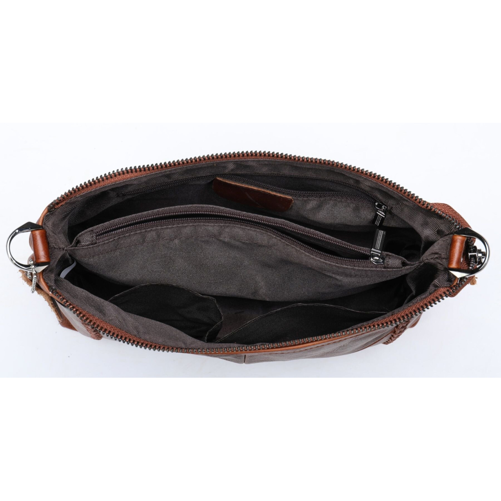 Сумка Vintage Шкіряна Коричнева (20052) - зображення 5