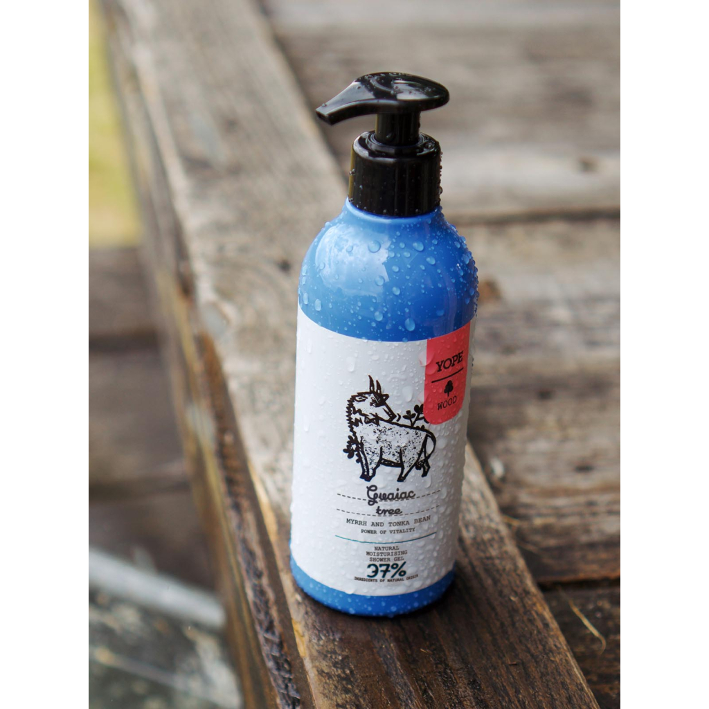 Гель для душу Yope Guaiac Tree, Myrrh and Tonka Bean 400 мл (5903760202040) - изображение 5