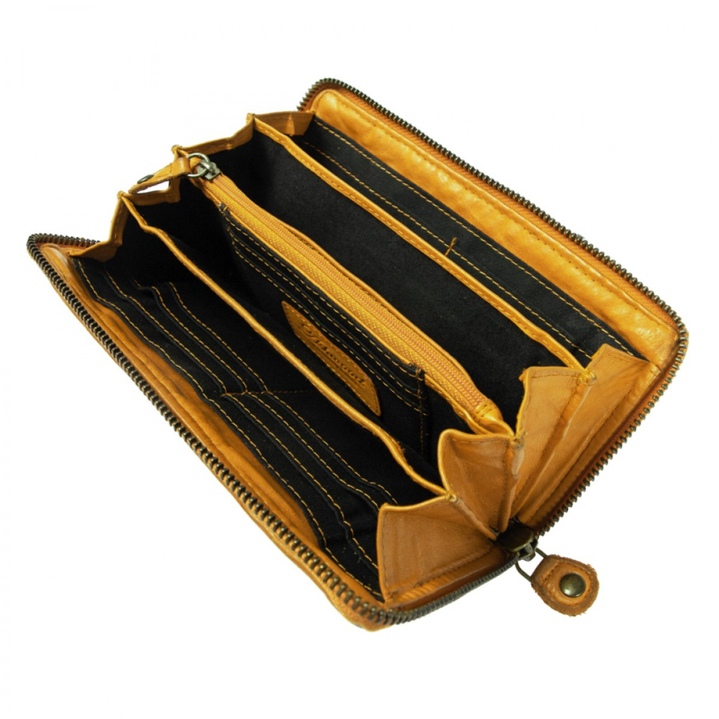 Гаманець Ashwood D81 Yellow - зображення 3