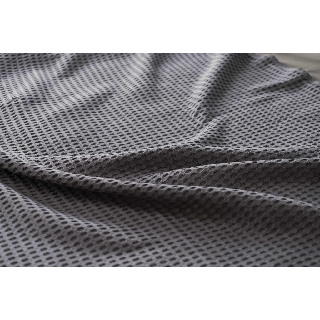 Плед Ardesto Pique 100% бавовна сірий 220х230 см (ART0822PG) - зображення 6