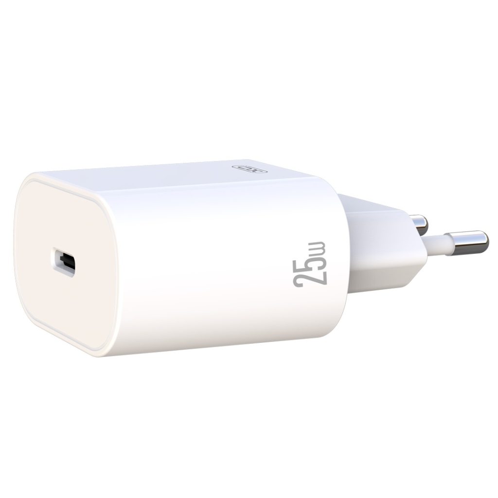 Зарядний пристрій XO L91 25W USB-C PD White (L91_White) - зображення 2