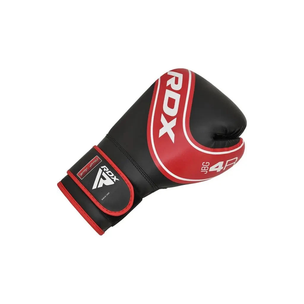 Боксерські рукавички RDX 4B Robo Kids Red/Black 6 унцій (JBG-4R-6oz) - зображення 3