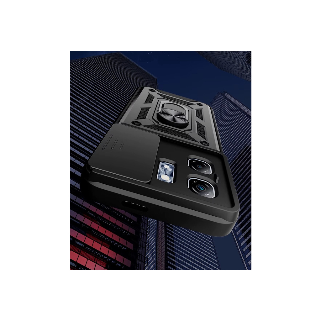 Чохол до мобільного телефона BeCover Military Infinix Hot 50i (X6531) Black (713047) - зображення 5