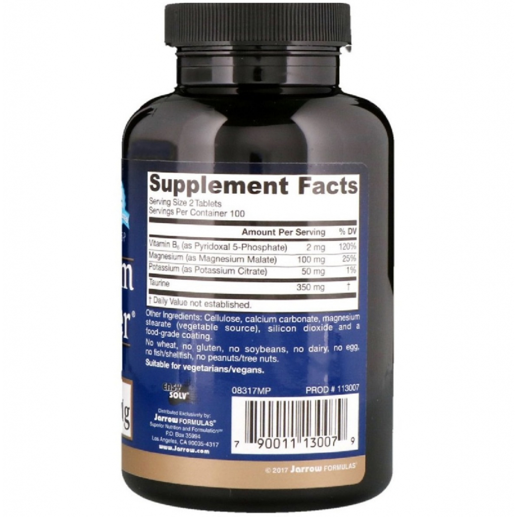 Мінерали Jarrow Formulas Оптимізатор Магнію, Magnesium Optimizer, 200 таблеток (JRW-13007) - зображення 2