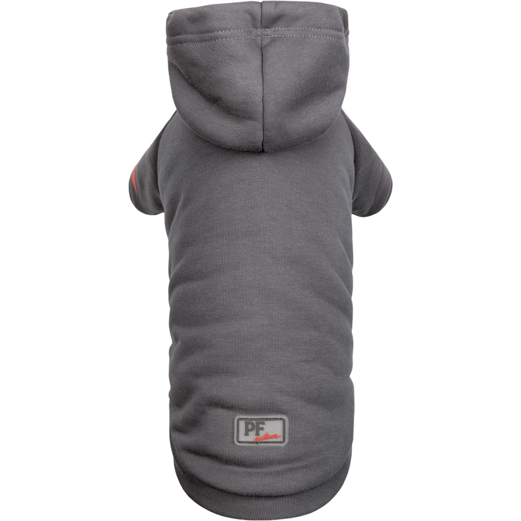 Худі для тварин Pet Fashion "Snoodie" S сіре (4823082423330) - зображення 1