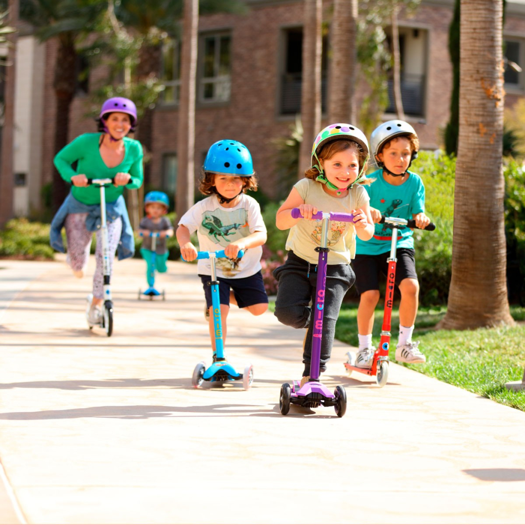 Самокат Micro Mini Deluxe LED Блакитний океан (MMD152) - зображення 6