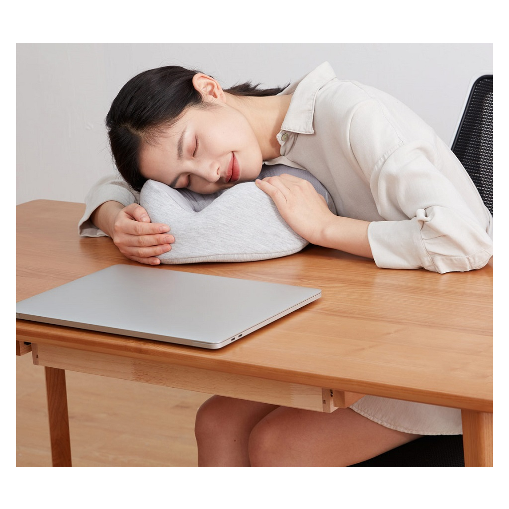 Подушка Xiaomi 8H ортопедична підголовник Neck pillow U1 Air Grey - зображення 4