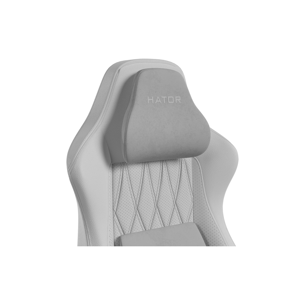 Крісло ігрове Hator Darkside 3L PU White (HTC3001L) - зображення 7