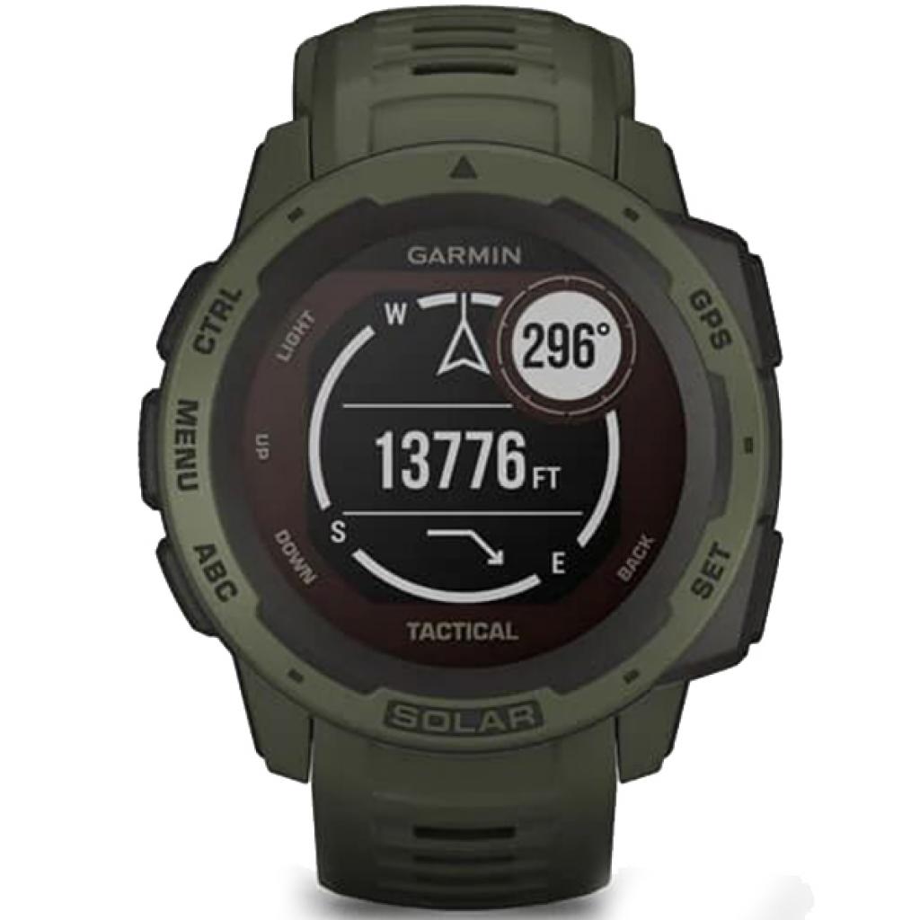 Смарт-годинник Garmin Instinct Solar, Tactical Edition, Moss (010-02293-04) - зображення 7