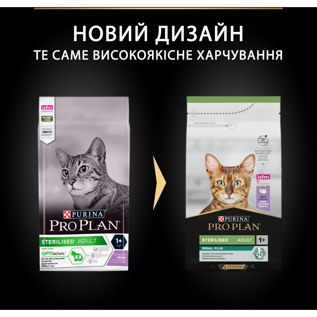Сухий корм для кішок Purina Pro Plan Sterilised Adult 1+ Renal Plus Для дорослих стерилізованих З індичкою 1.5 кг (7613033566592) - зображення 12