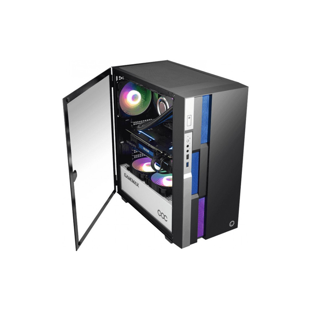Корпус Gamemax Brufen C3 BW - зображення 7