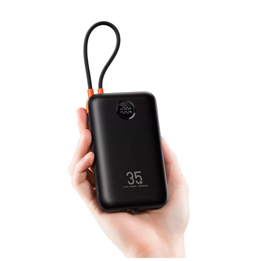 Батарея універсальна VEGER 30000mAh K3 35W PD QC3.0 black (6977525750137) - зображення 4